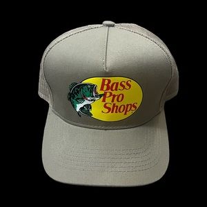 Bass Pro Shop light brown hat